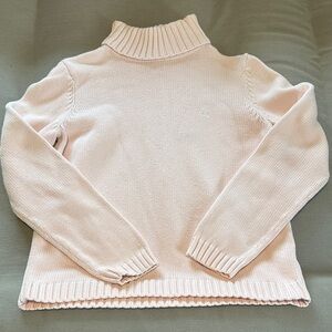 Ralph Lauren Soft Pink Turtleneck Sweater